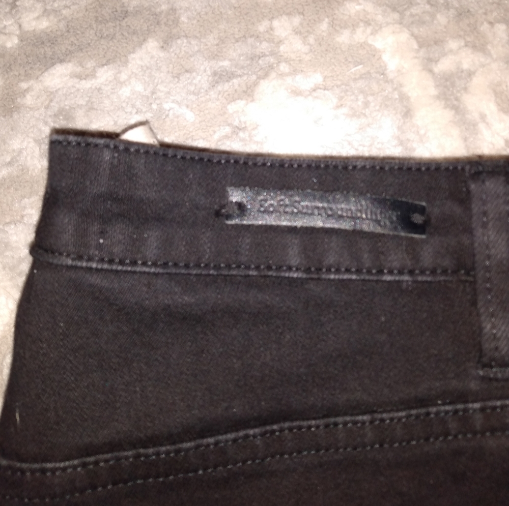 Soft Surroundings Black 5 Pocket Jeans Size 6P - Picture 2 of 9